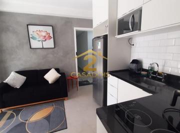 Apartamento · 45m² · 2 Quartos · 1 Vaga · Apartamento mobiliado e equipado com 45m², 2 dormitórios e 1 vaga - Locação na B