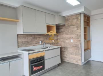 Apartamento · 37m² · 1 Quarto · 1 Vaga · Apartamento Novo, primeira locação, com sacada envidraçada, armários planejados,