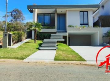 Casa · 350m² · 4 Quartos · 7 Vagas · CASA SEMI TERREA DE ALTO PADRÃO - COND -RESERVA SANTA MARIA - JANDIRA