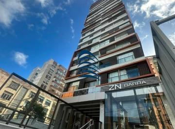 Foto 01 · Apartamento tipo Studio com 21,60m2 , varanda, vista mar, piso em porcelanato, novo, Mobiliado. Vist