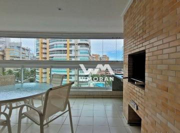 Varanda · Apartamento com 3 dormitórios (1 suíte) para alugar, 121 m² por R$ 3.500/dia - Riviera Módulo 8 - Be