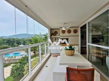 Varanda · Apartamento com 3 dormitórios (2 suítes) para alugar, 132 m² por R$ 2.900/dia - Riviera Módulo 8 -