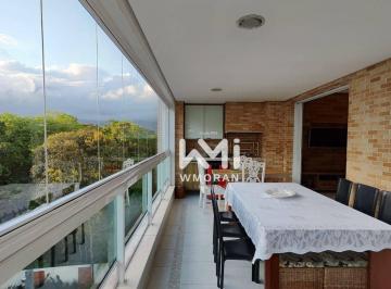 Varanda · Apartamento com 3 dormitórios (1 suíte) para alugar, 106 m² por R$ 11.000/mês - Riviera Módulo 7 - B