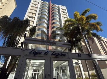 Apartamento · 124m² · 2 Quartos · 2 Vagas · Apartamento para alugar em Campinas, Cambuí, com 2 suítes, com 124 m², Edifício Lago Di Lugano