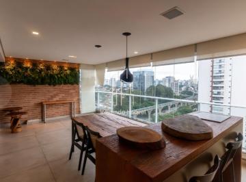 Apartamento · 124m² · 2 Quartos · 2 Vagas · Apartamento Exclusivo no Brooklin Paulista: 2 Suítes, Varanda Gourmet e Condomínio de Alto Padrão. V