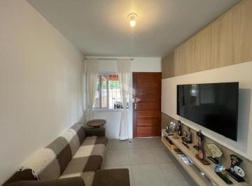Casa · 57m² · 2 Quartos · 2 Vagas · GEMINADO SEMIMOBILIADO COM AMPLO PÁTIO