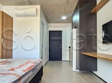 Apartamento · 27m² · 1 Quarto · Studio mobiliado no Brooklin próximo ao metrô e ao eixo Berrini com alto potencial de valorização