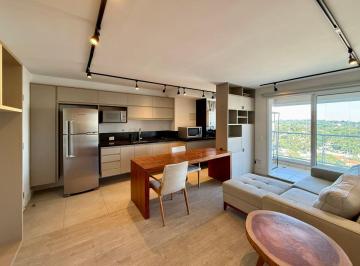 Apartamento de 1 quarto, São Paulo · Apartamento para alugar mobiliado no Cube Campo Belo próx. metrô, Aeroporto, Berini, Itaim, Moema