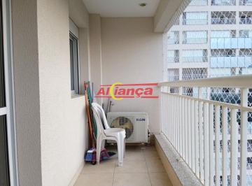 Apartamento · 37m² · 1 Quarto · 1 Vaga · Studio mobiliado à locação, 37m² - Centro Guarulhos SP