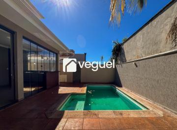 Casa · 217m² · 3 Quartos · 2 Vagas · Sobrado de 217m² com 3 quartos sendo 3 suítes para alugar no Recreio das Acácias em Ribeirão Preto/S