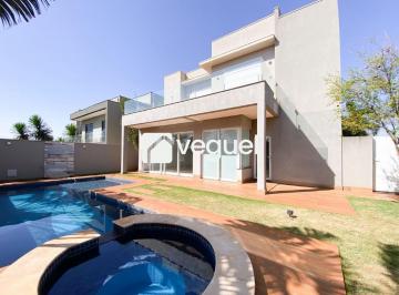 Casa · 300m² · 5 Quartos · 6 Vagas · Sobrado com 4 suítes para alugar no Condomínio Alphaville, próximo ao Ribeirão Shopping - Ribeirão P