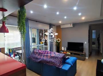 sala · Apartamento à venda, 2 quartos, 1 suíte, 1 vaga, Ponta da Praia - Santos/SP