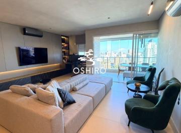 Apartamento · 122m² · 2 Quartos · 2 Vagas · Apartamento à venda em Santos (Ponta da Praia) | Frente, 2 suítes | Varanda Gourmet e lazer completo