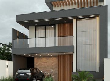 Casa · 329m² · 4 Quartos · 2 Vagas · Belíssima Casa Triplex Contemporanea em condomínio novo no Recreio dos Bandeirantes