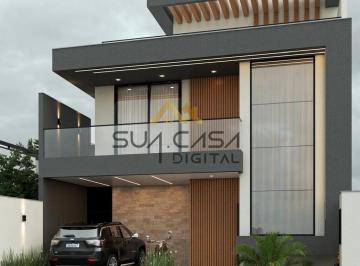 Casa · 329m² · 4 Quartos · 2 Vagas · Belíssima Casa Triplex Contemporanea em condomínio novo no Recreio dos Bandeirantes