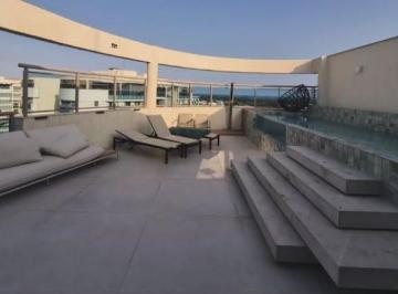 Apartamento · 438m² · 4 Quartos · 3 Vagas · Cobertura duplex à venda no condomínio Santa Mônica Jardins, porteira fechada, com 428 m² e vista pa