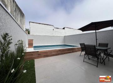 19ea4dde7cc7d18d2d8cfd8d6ff44f0216bc01ac · 400 metros da praia Itanhaém Casa nova alto padrão 3 quartos piscina 96 m² por R$ 560.000 - Jardim R