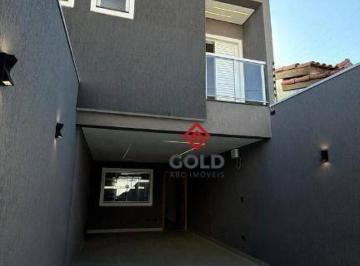 703180f4d42f89fc37e139886379942afb4fdc20 · Sobrado com 3 dormitórios à venda, 103 m² - Vila Eldízia - Santo André/SP