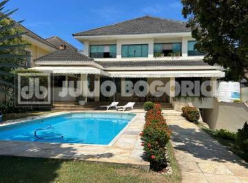 Casa · 487m² · 4 Quartos · 5 Vagas · Barra da Tijuca casa duplex 487m² 4suítes 5vagas no subsolo piscina sauna churra