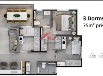 Apartamento Venda 76m² de 3 quartos · Apartamento para venda em Jardim D'icaraí de 75.50m² com 3 Quartos e 1 Suite