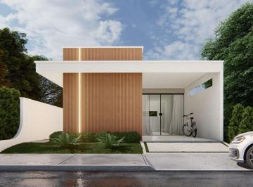 Casa · 124m² · 3 Quartos · 2 Vagas · Morar Bem no Jardins Di Seffer: Casa com Piscina e Segurança 24h