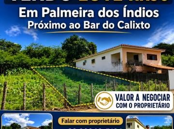 Terreno , Palmeira dos Índios · TERRENO À VENDA - ÓTIMA OPORTUNIDADE DE INVESTIMENTO EM PALMEIRA DOS ÍNDIOS