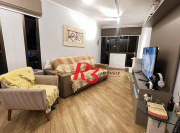 f5e93b28505147de0e6978c72c80de8461d8f455 · Apartamento com 3 dormitórios à venda, 124 m² por R$ 640.000,00 - Campo Grande - Santos/SP