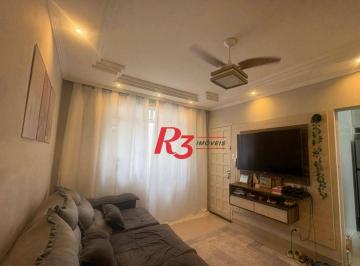 9d6f966dcf62beb6f9e1725cee4cecf7561babbe · Apartamento com 2 dormitórios à venda, 82 m² por R$ 435.000,00 - Marapé - Santos/SP