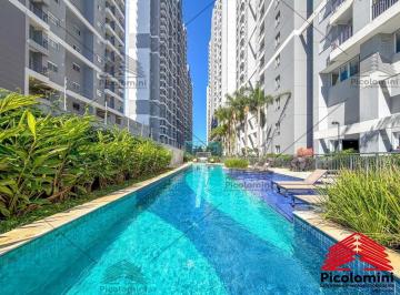 Foto 01 · Venda de apartamento novo na Lapa, 2 quartos, sala 2 ambientes com sacada, 1 banheiro, 42m², piscina