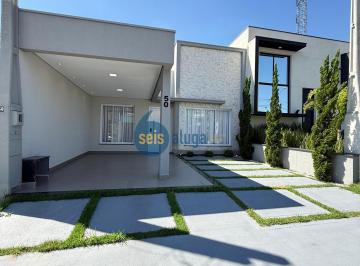Casa · 104m² · 3 Quartos · 2 Vagas · Casa em Condomínio em Indaiatuba com 3 Dormitórios e Suíte