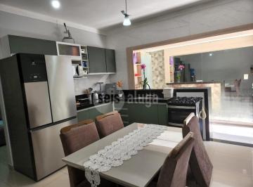 Casa · 139m² · 2 Quartos · 2 Vagas · casa 2 dormitórios, sendo 1 suíte no Jaguari , aceita permuta em terreno Amer...
