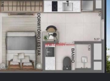 Apartamento · 28m² · 1 Quarto · Vila Mariana - Novo - Localização Impar.
