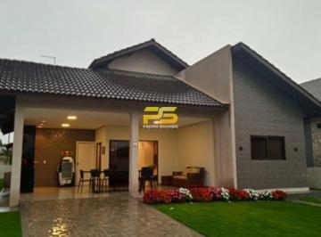 Casa · 375m² · 4 Quartos · 1 Vaga · CASA COM 4 SUITES A VENDA CONDOMINIO AGUAS DA SERRA HARRAS E GOLF BANANEIRAS-PB