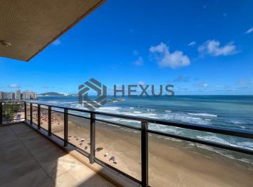 Foto · Apartamento frente mar com varanda vista mar nas Pitangueiras, Guarujá