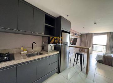 Apartamento · 35m² · 1 Quarto · 1 Vaga · Flat 1/4, 35 M² - 201 Sul (Acsu So 20) - Hotel Residencial Vivence - Palmas/To