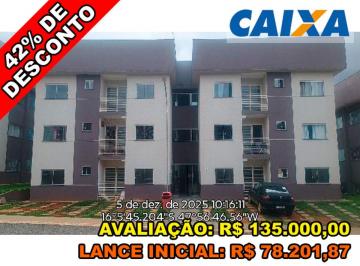 Apartamento de 2 quartos, Cidade Ocidental · Apartamento com 53,44m² de área privada - Condomínio Residencial Sports Club - Cidade Ocidental/GO