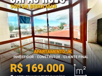 Apartamento de 1 quarto, Capão da Canoa · *Oportunidade em Capão Novo JK COPA DO MUNDO 169mil*