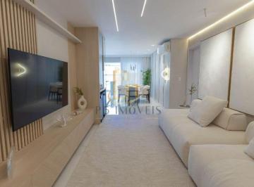 Apartamento · 145m² · 3 Quartos · 2 Vagas · Apartamento Mobiliado e Decorado com Vista Permanente para o Mar – Alto Padrao na Quadra Mar