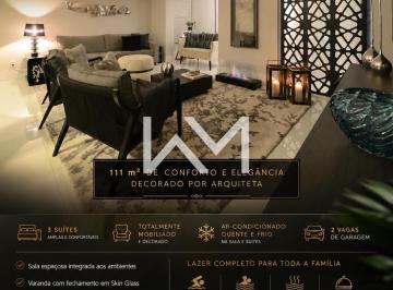 Apartamento · 111m² · 3 Quartos · 2 Vagas · Chateau du Parc | Bosque Maia | 3 Suítes | 2 Vagas | 111 m² | Sofisticação e Conforto