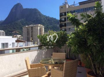 Apartamento de 3 quartos, Rio de Janeiro · Humaita, vdo, excelente Cobta, Duplex, 191 m² com 3qts, 3 suites, 6banhs, 2 vgs !