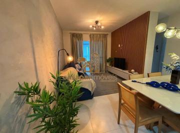 Apartamento · 88m² · 2 Quartos · 1 Vaga · Apartamento à venda frente para o Mar com 88m², Mobiliado em Mongaguá