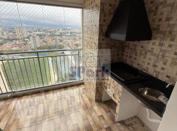 Apartamento · 83m² · 2 Quartos · 2 Vagas · 3 dorms/ 2 vagas e Sacada com Churrasqueira – Vista para o campo do Estádio do E.C. Santo André
