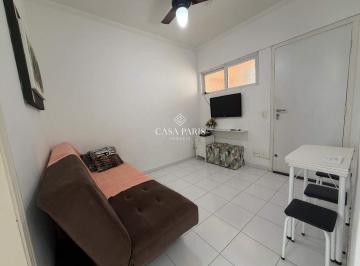 Apartamento · 31m² · 1 Quarto · 1 Vaga · Apartamento à venda no Canto do Forte, Praia Grande/SP (1 dorm) com vista para o mar