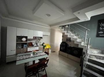 Casa · 300m² · 3 Quartos · 2 Vagas · Sobrado Churrasqueira - Jardim Melvi, Praia Grande