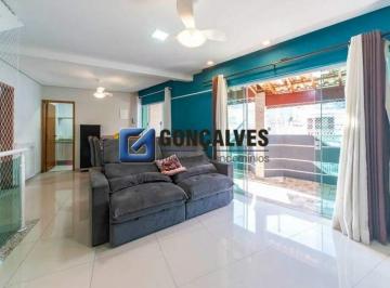 Casa · 268m² · 3 Quartos · 4 Vagas · Sobrado para Aluguel em Santo André (Vila Linda) | 3 Dorms, 1 Suíte, 4 Vagas
