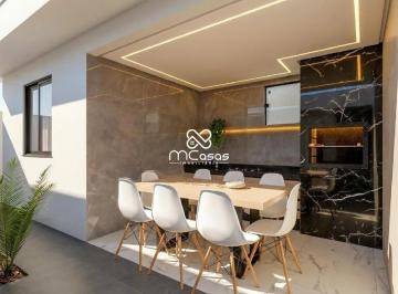 Casa · 130m² · 3 Quartos · 2 Vagas · Casa de Alto Padrão à Venda no Bairro Guarujá Mansões – Betim