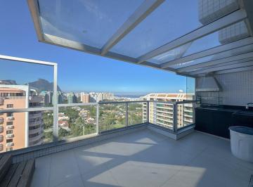 Apartamento · 190m² · 3 Quartos · 2 Vagas ·
Cobertura Duplex com Piscina à Venda na Barra da Tijuca