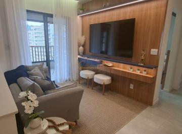 Apartamento · 75m² · 2 Quartos · 1 Vaga · Forte - Apto Novo Frente Rua 2 suítes, 600 mts da praia 735 mil