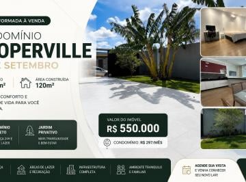 Casa de 1 quarto, Vicente Pires · Casa Reformada à Venda no Condomínio Cooperville 26 de Setembro | Terreno 330m², Segurança 24h