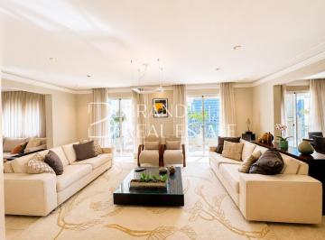 Apartamento · 238m² · 3 Quartos · 4 Vagas · Apartamento mobiliado no Brooklin: 3 suítes e varanda gourmet com churrasqueira